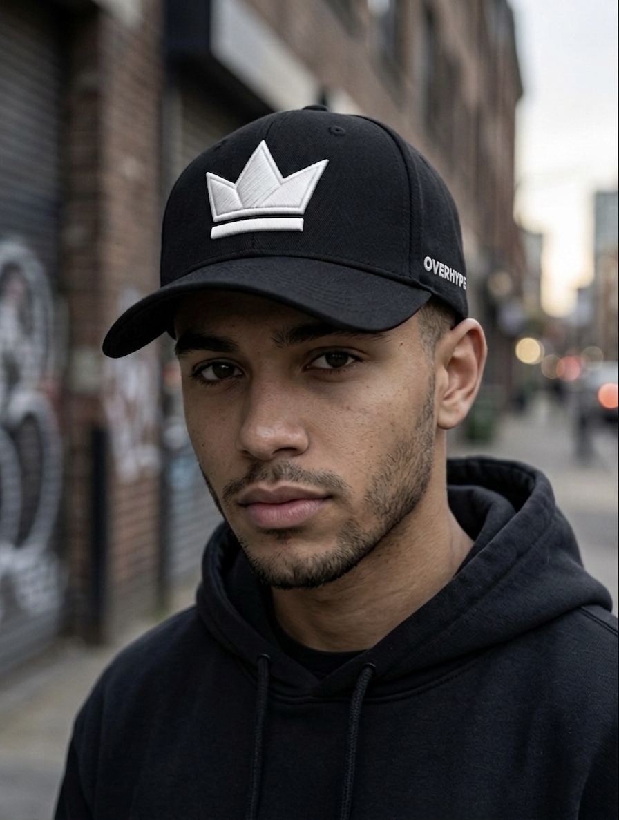 OVERHYPE CAP — BLACK